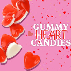 Galerie Stitch heart gummies inside, strawberry flavors for sharing
