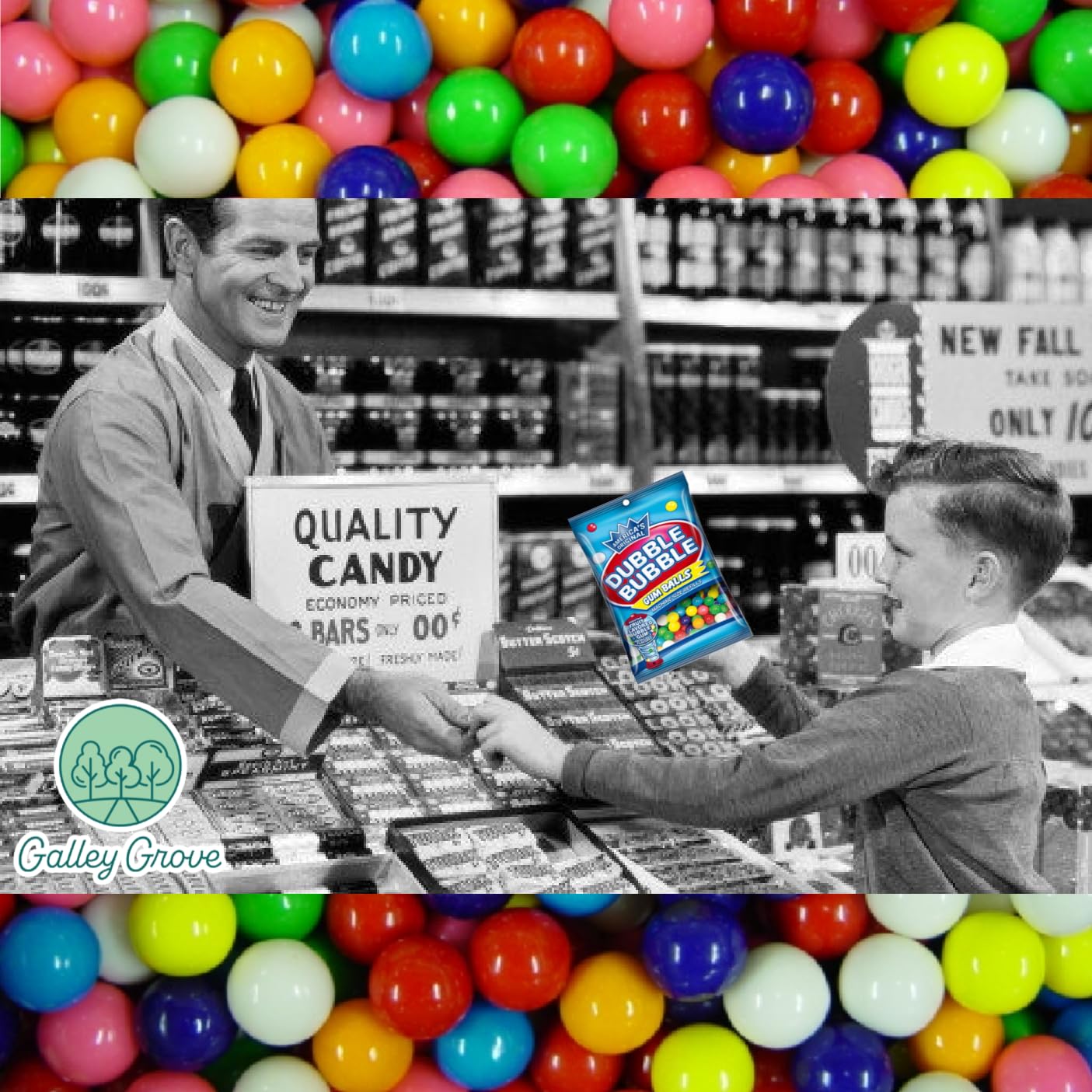 Galley Grove Sugar-Free Mints provide a clean aftertaste alongside fruity gum flavors