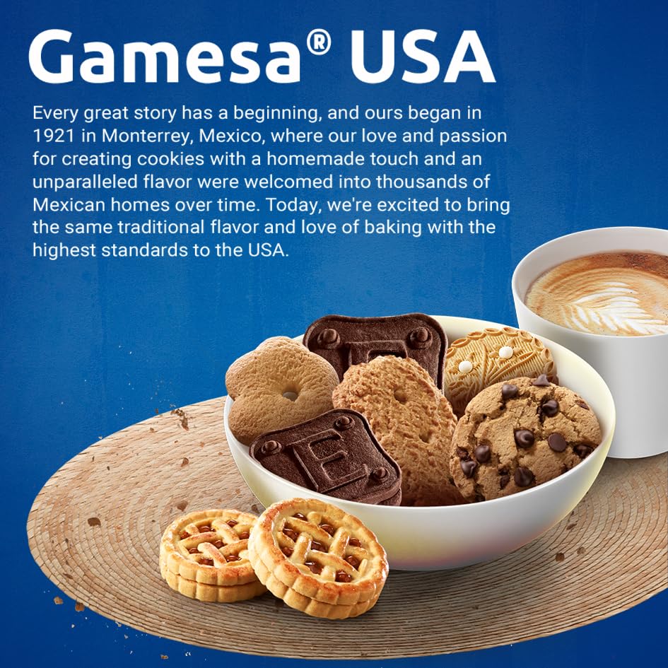 Gamesa Barras de Coco coconut bars, crunchy and buttery