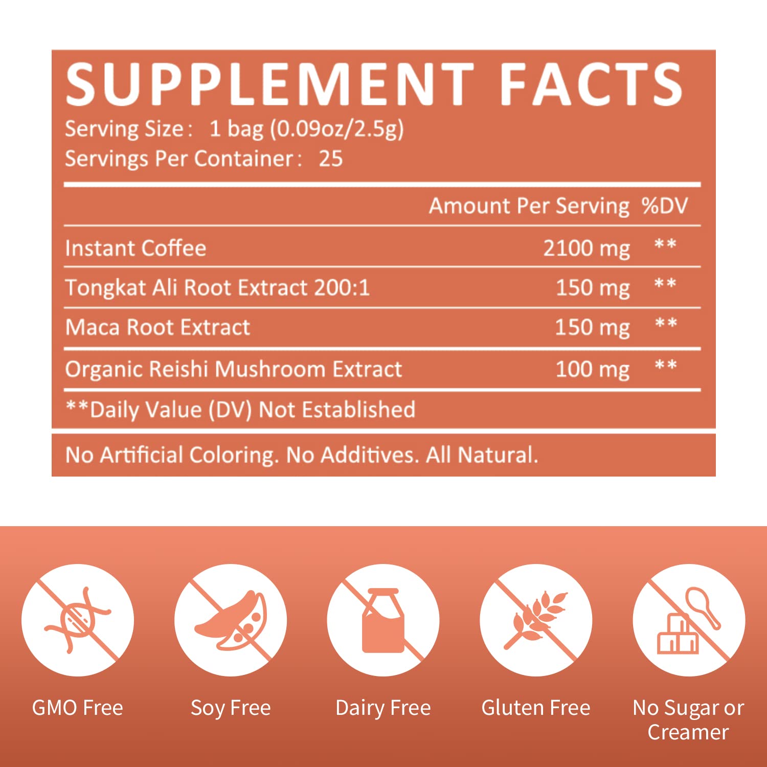GANOHERB Maca Energy Coffee sachet opening for fast, machine-free preparation