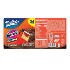 Gansito mini Gansito box-side view emphasizes convenient storage for snack time