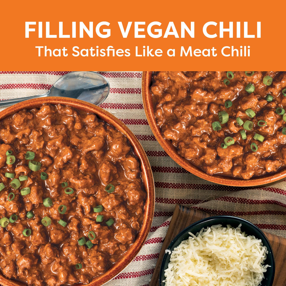 Gardein Plant-Based Chili No Beans label shows Non-GMO verification