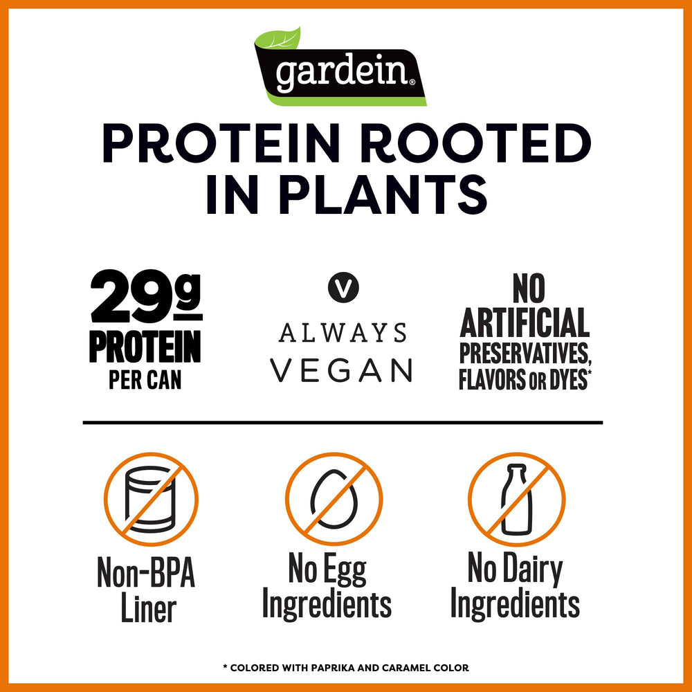 Gardein Plant-Based Chili No Beans topped with spices