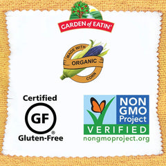Garden of Eatin' blue corn taco shells with crisp texture, great for toppings and fillings