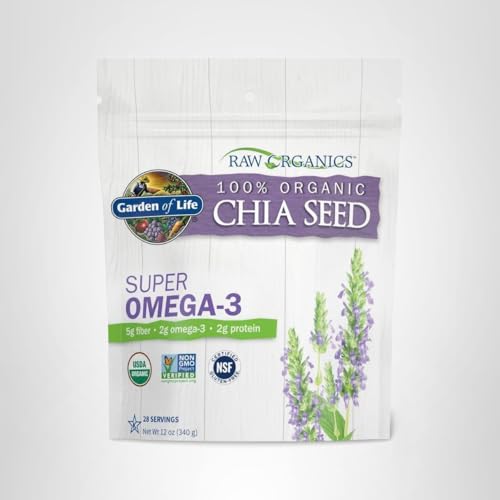 Garden of Life chia seeds keto-friendly option for meals.