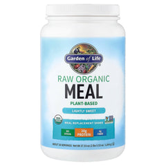 Garden of Life organic fruits and vegetables mix provides whole-food nutrition.