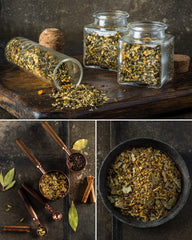Gardenika caffeine-free herbal teas offering soothing, natural flavors.