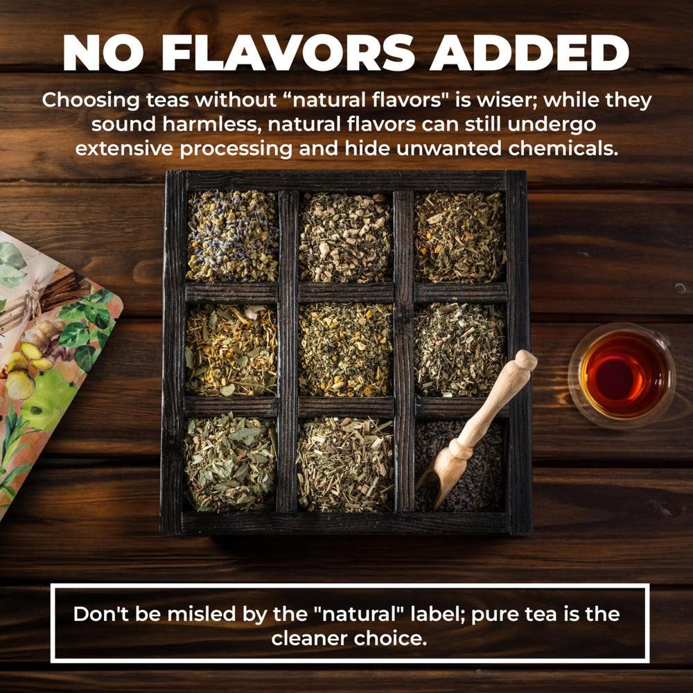 Gardenika Flamma-tea resealable pouch preserves freshness after opening.