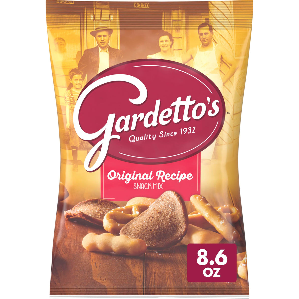 Gardetto's Original Snack Mix bag ideal for family snacking