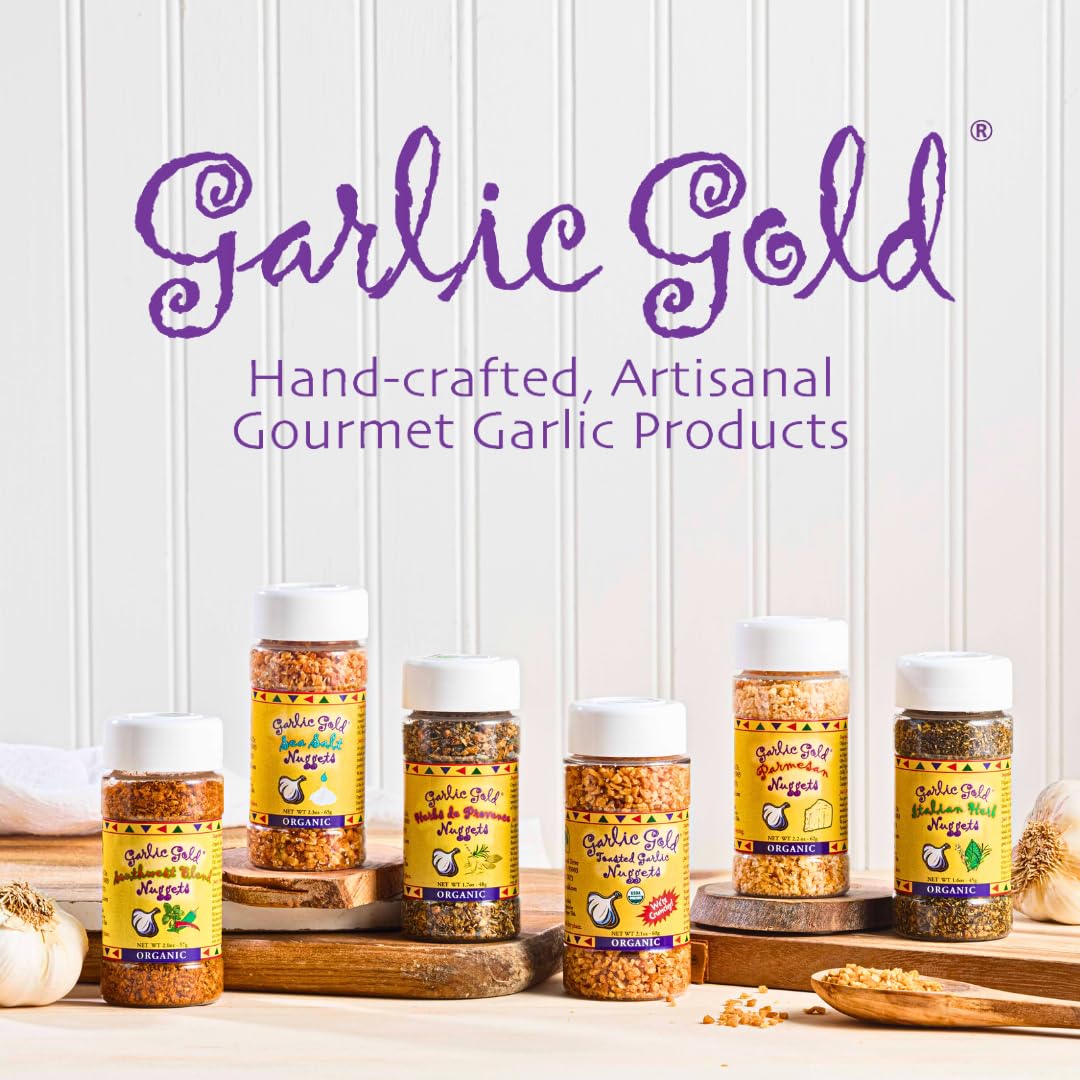 Garlic Gold Toasted Nuggets added to pasta for savory lift.