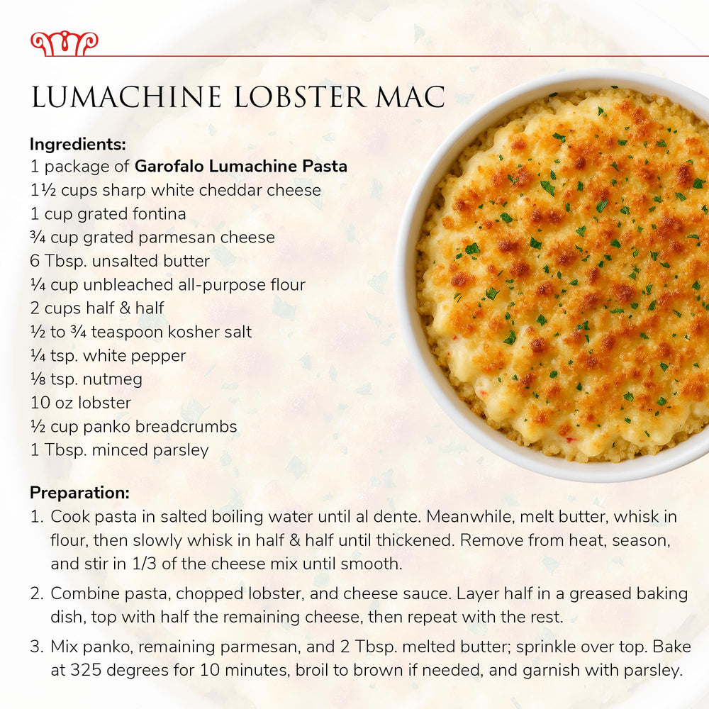 Garofalo Lumachine pairs with rich sauces for a satisfying dinner.