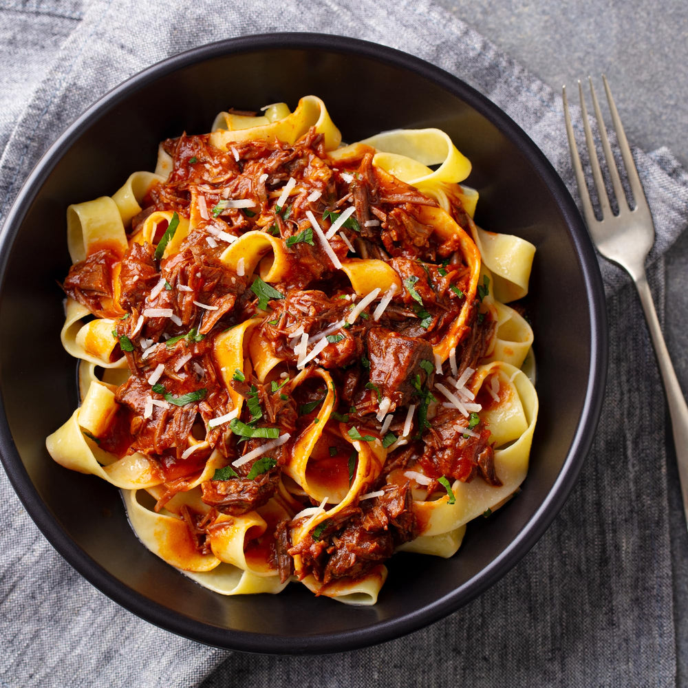Garofalo pappardelle al-dente journey showing consistent bite and sauce pairing