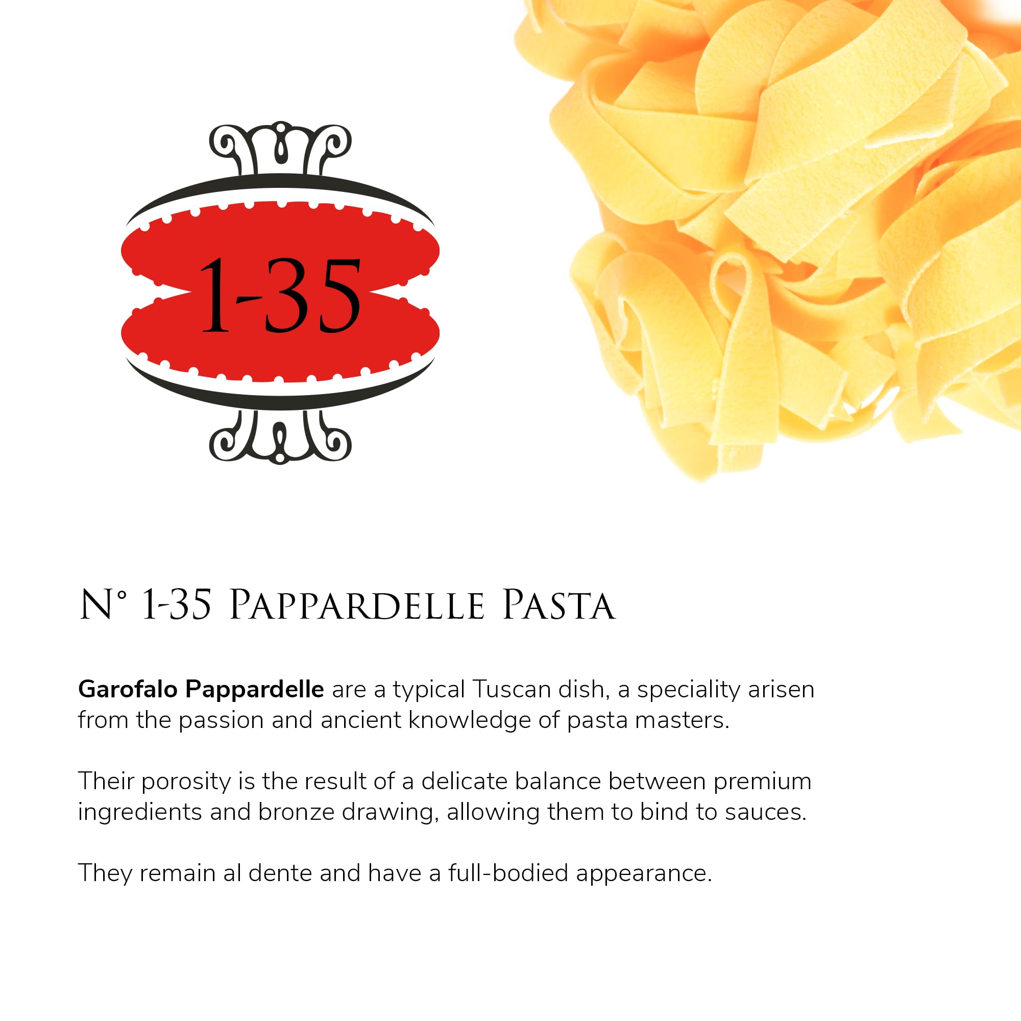Garofalo Pappardelle made in Italy delivers authentic Gragnano taste