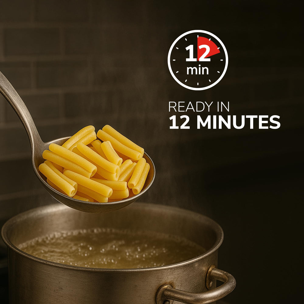 Garofalo slow-drying pasta preserves flavor and firm bite for al dente results