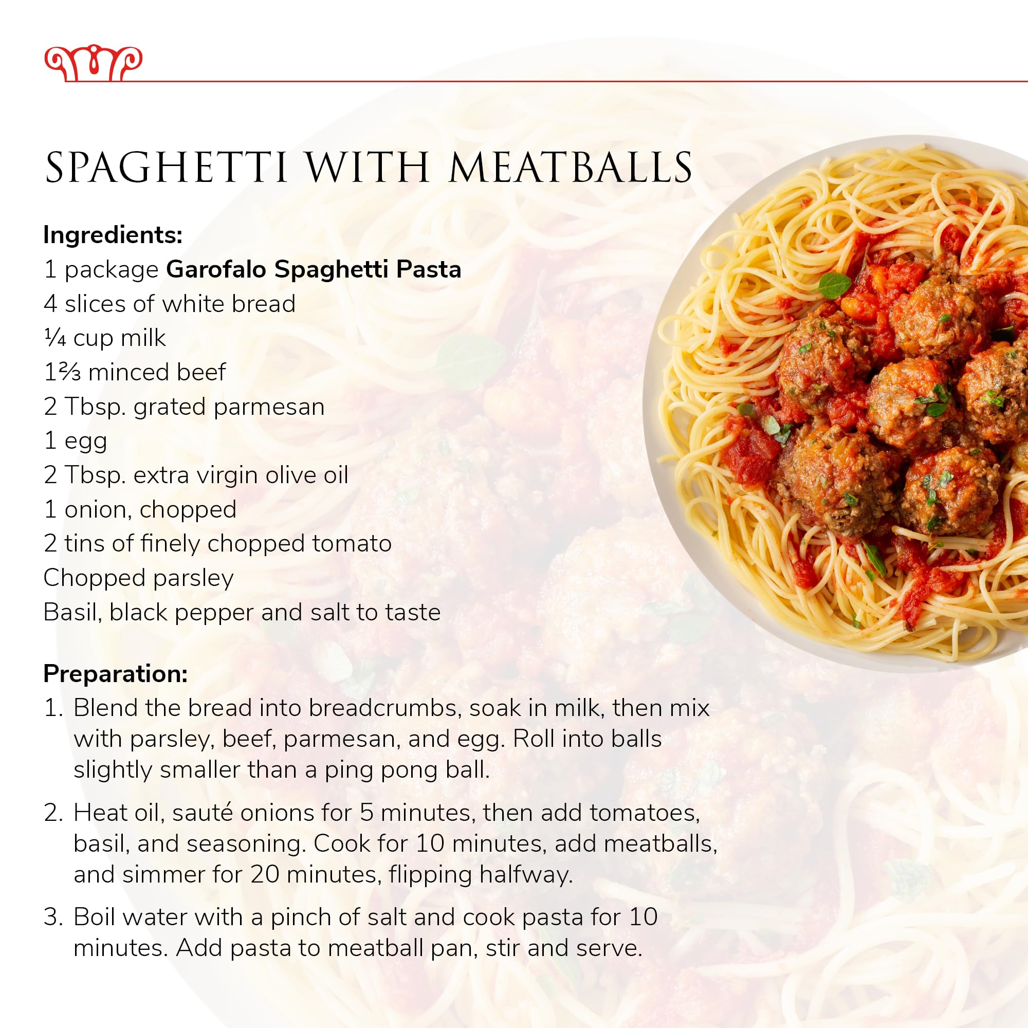 Garofalo spaghetti suggested pairings with olive oil and herbs for pasta night ideas
