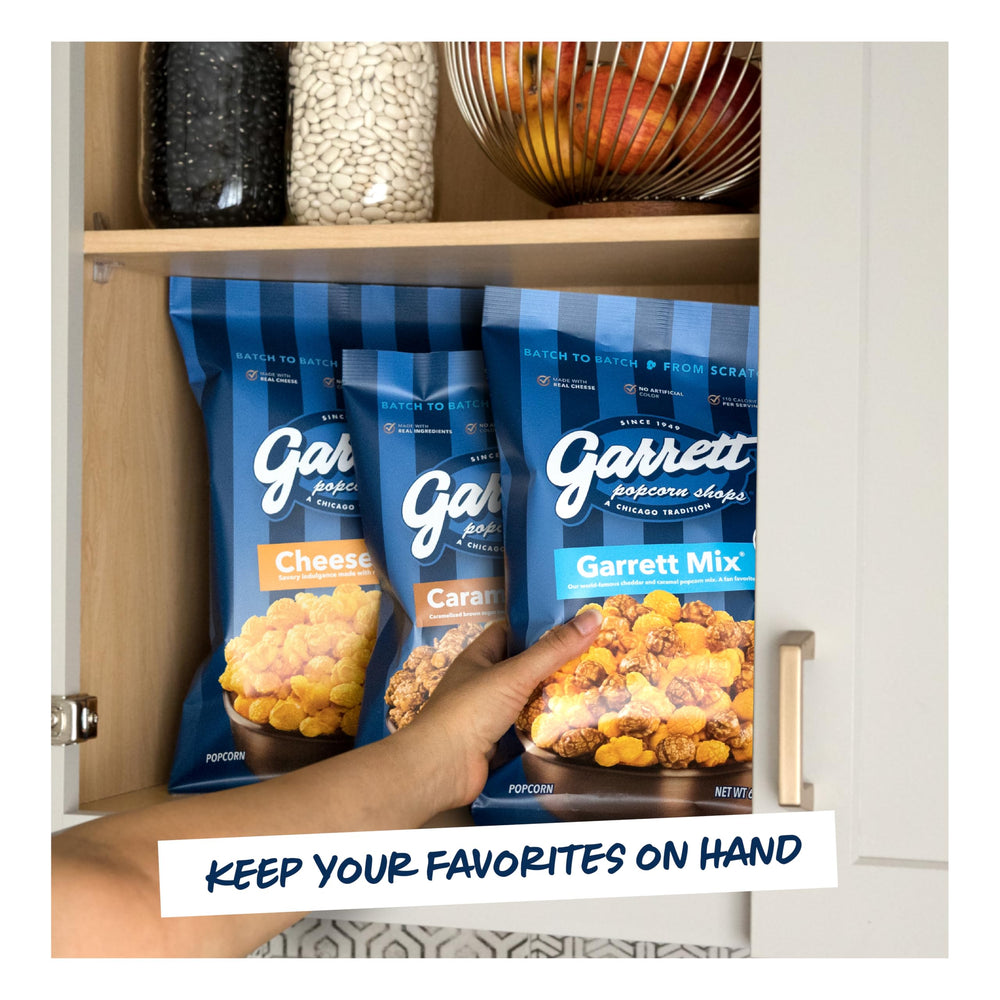 Garrett Popcorn gift-pack idea image for celebrations and gifting.