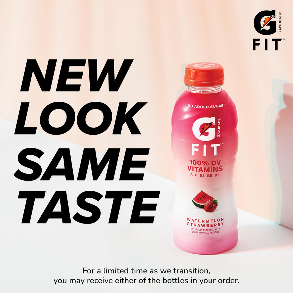 Gatorade Fit citrus berry bottle supports steady hydration during activity.