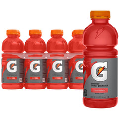 Gatorade Fruit Punch 20oz bottle front view for on-the-go hydration