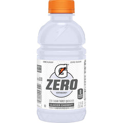 Gatorade G Zero Glacier Cherry 12oz bottle for on-the-go hydration