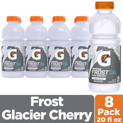 Gatorade Glacier Cherry being poured into a glass for quick hydration