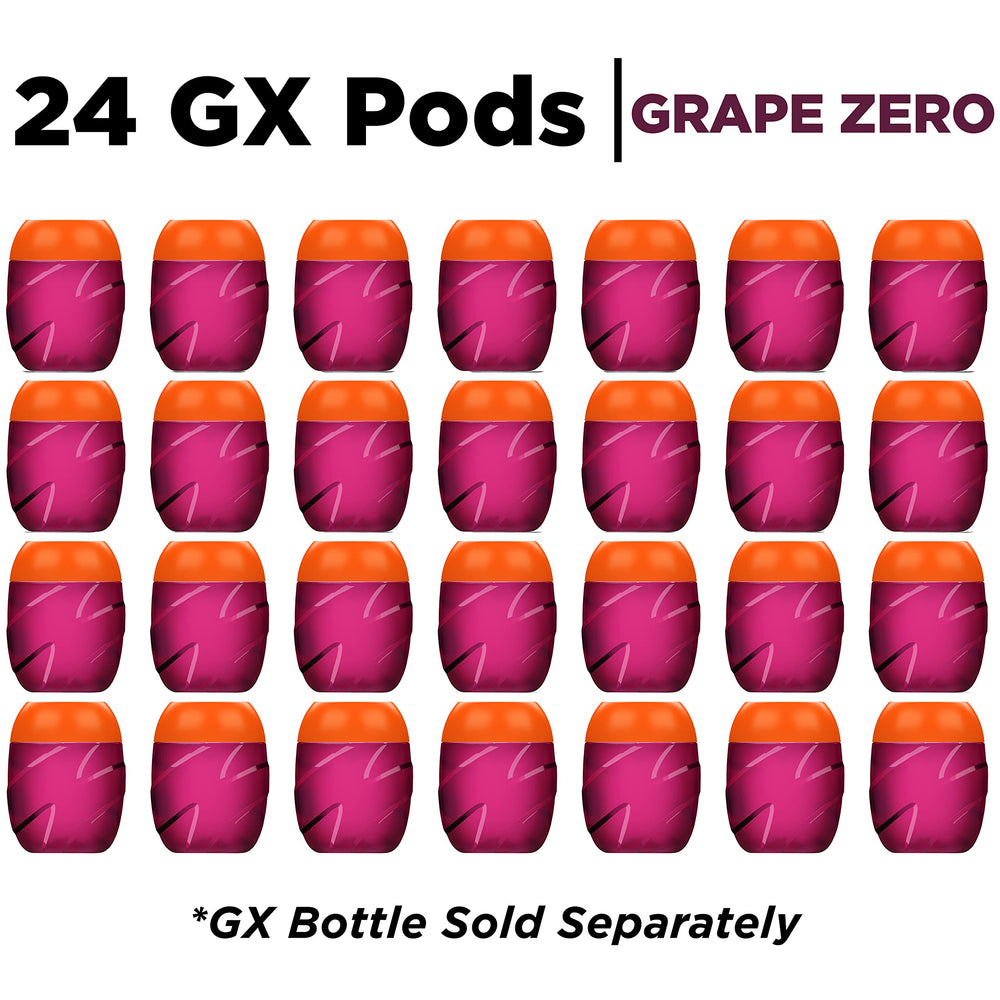 Gatorade Gx G Zero Grape pods ready to mix with water