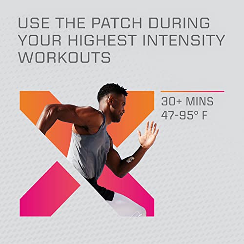 Gatorade GX patch size 2.5 by 1.5 inches for fit