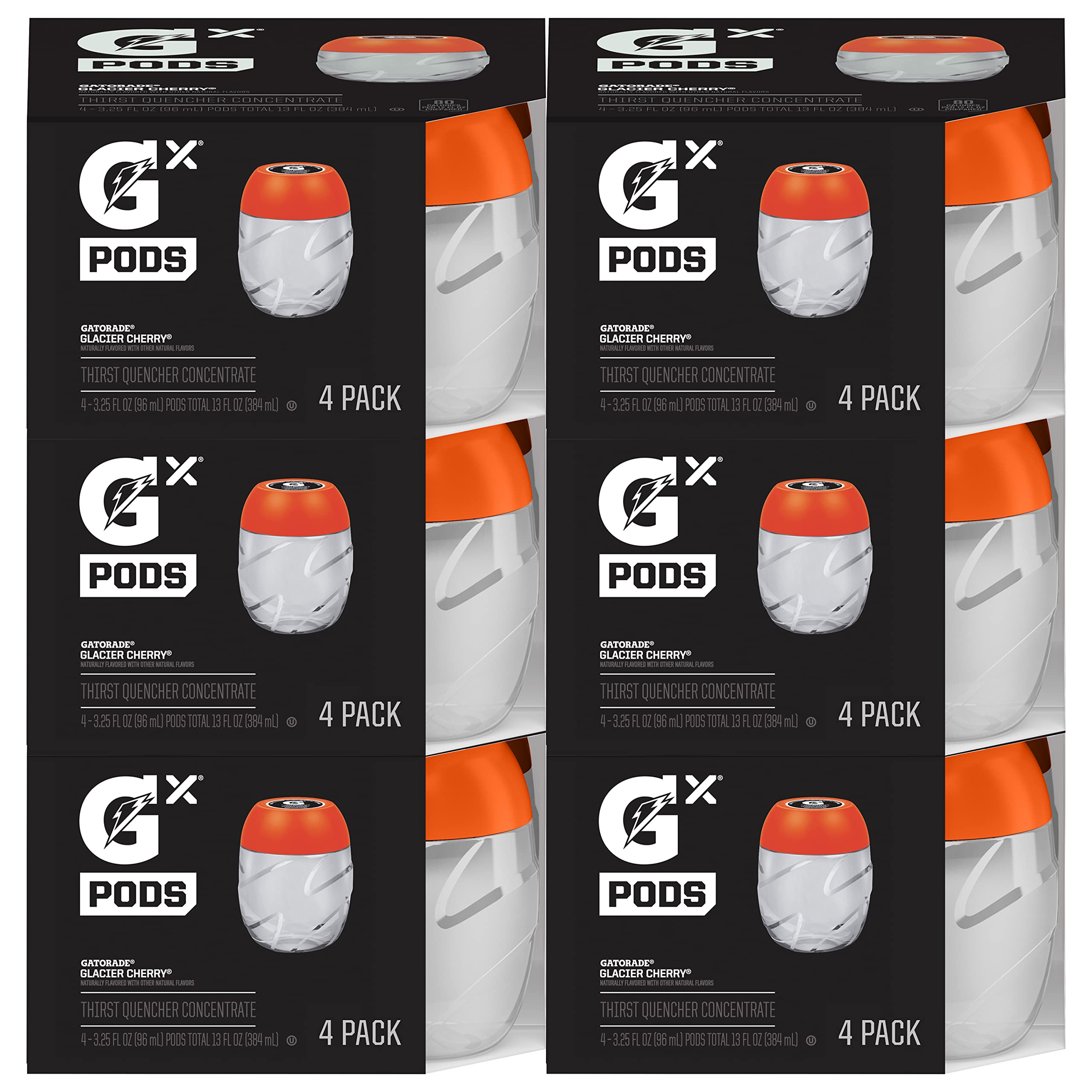 Gatorade GX Pod Glacier Freeze close-up for quick flavor hydration.
