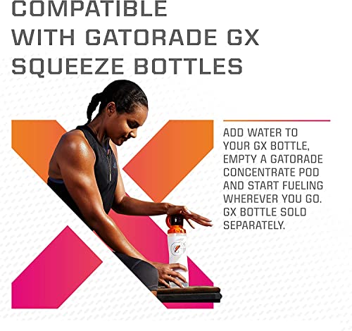 Gatorade Gx Pods with bottle insertion demonstrates easy use