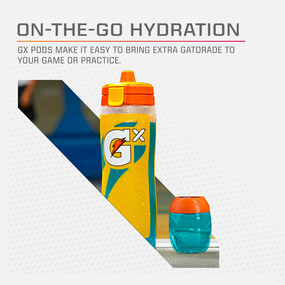 Gatorade Gx Pods Fruit Punch close-up showing vibrant flavor profile