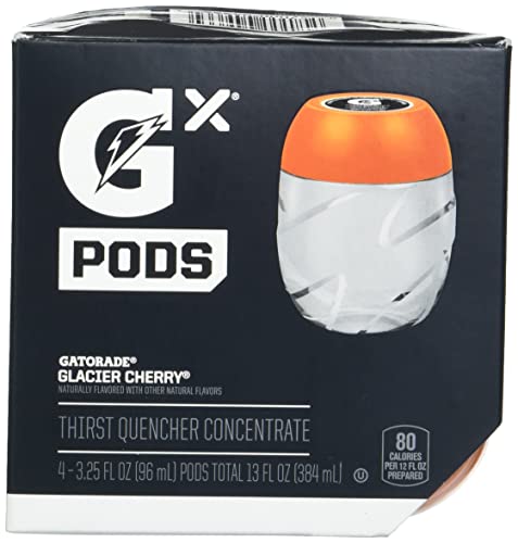 Gatorade GX Water pod assembly for simple hydration mix.