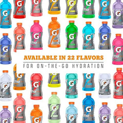 In-cooler display of the variety pack suggests convenient on-the-go hydration for games.