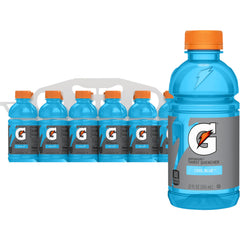 Gatorade Thirst Quencher Cool Blue pack displayed for on-the-go hydration.
