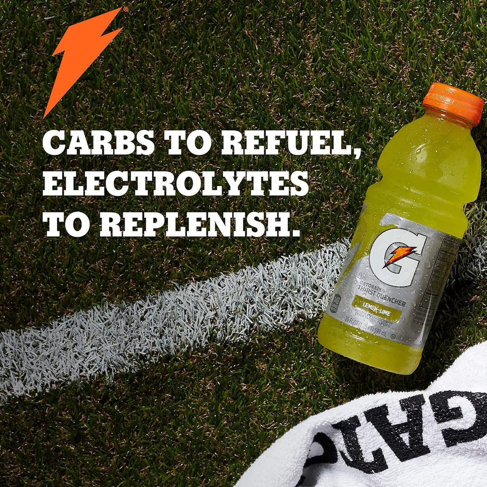 Gatorade Thirst Quencher Glacier Freeze 12-pack on display for teams and gyms