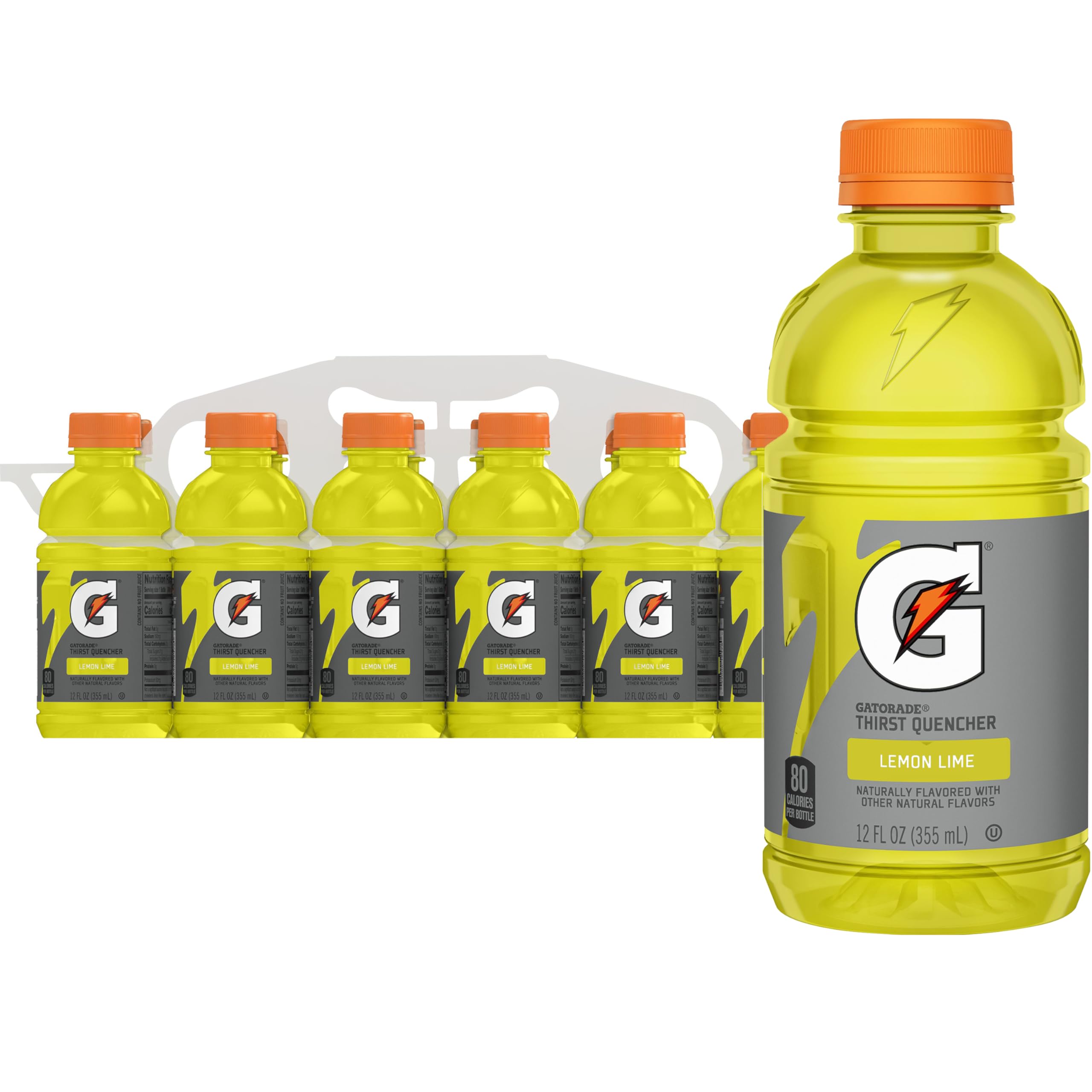 Gatorade Thirst Quencher Lemon-Lime bottle for steady hydration and electrolyte replacement.