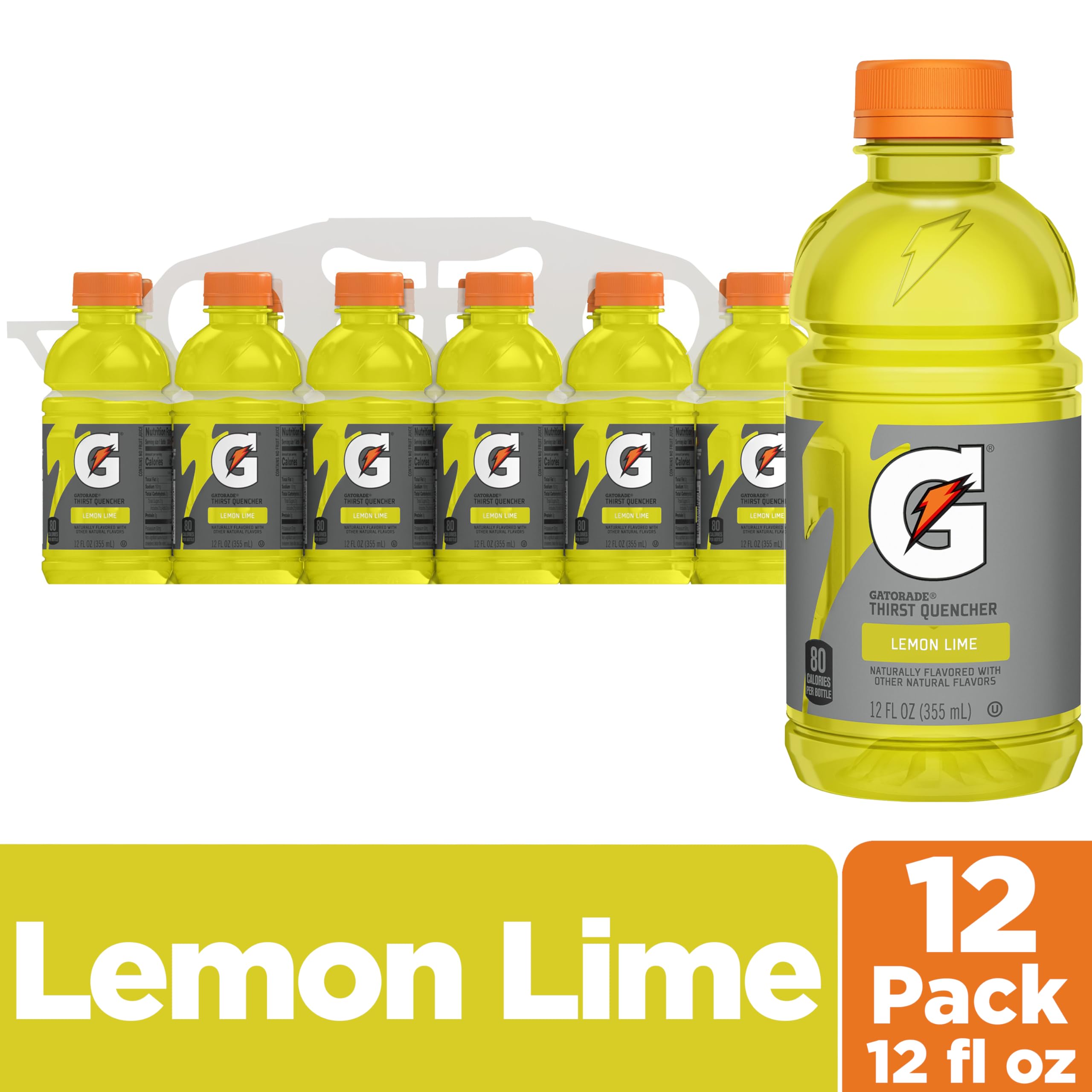 Chilled Lemon-Lime Gatorade poured over ice for refreshed recovery after sport.