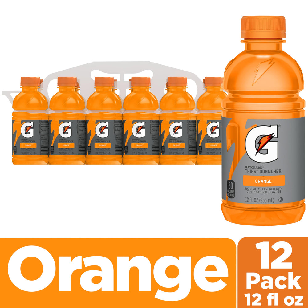 Gatorade Thirst Quencher Orange being poured for quick refreshment after activity