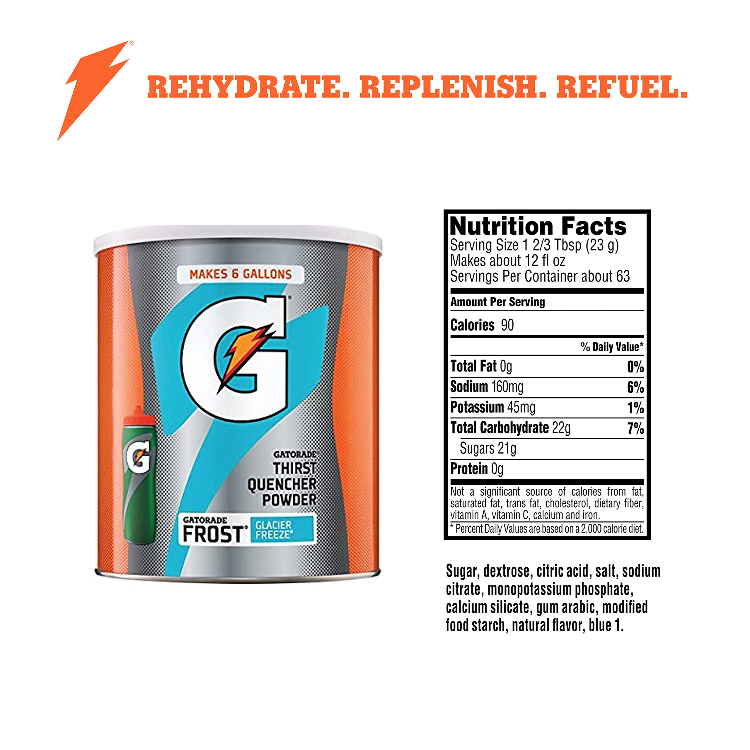 Three-pack box of Gatorade Thirst Quencher Powder for daily athletic hydration