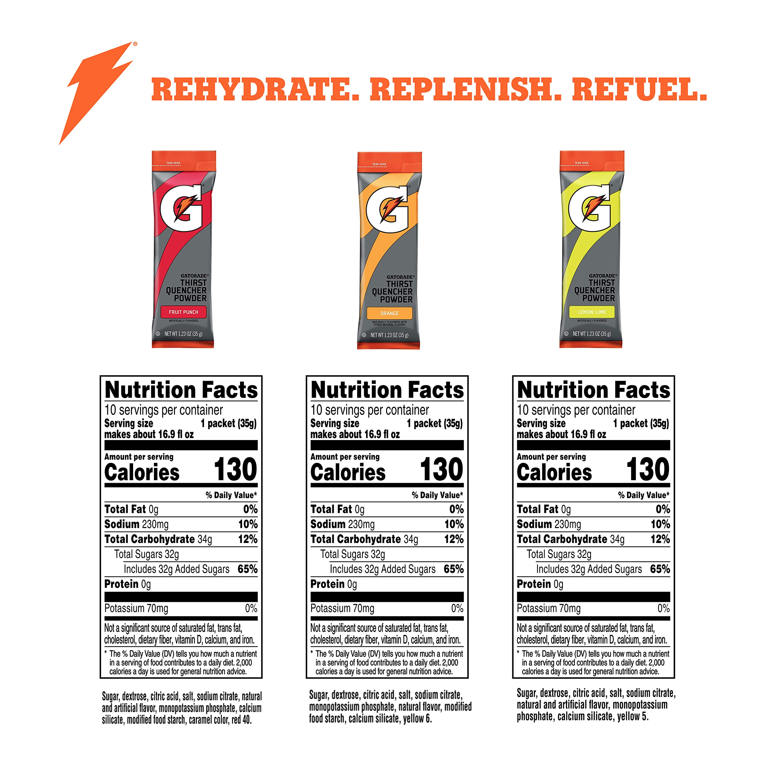 Gatorade Thirst Quencher orange sticks for post-run refreshment