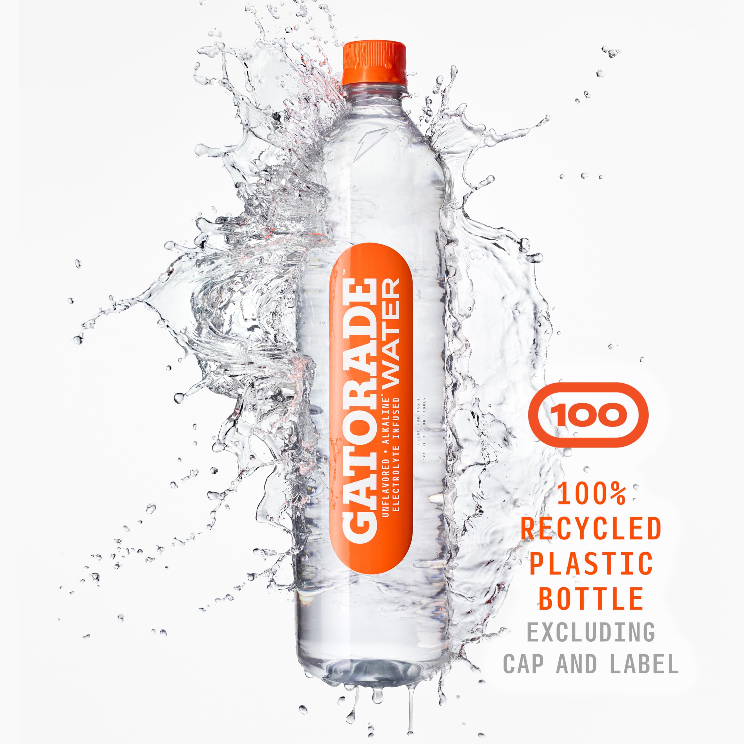 Gatorade Water pack of 6 bottles for convenient bulk hydration.