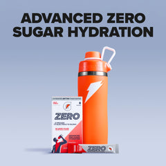 Open box of Gatorade Zero sticks ready for gym bag convenience
