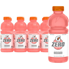 Gatorade Zero Strawberry Kiwi 20oz bottle ready for workout hydration