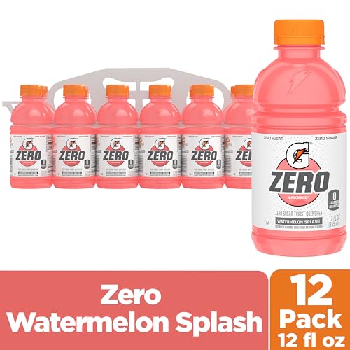 Gatorade Zero Watermelon Splash during outdoor workout sessions for refreshing hydration
