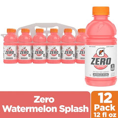 Gatorade Zero Watermelon Splash during outdoor workout sessions for refreshing hydration