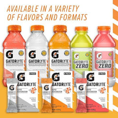 Gatorlyte Propel Berry packets dissolving in water for quick electrolyte refreshment