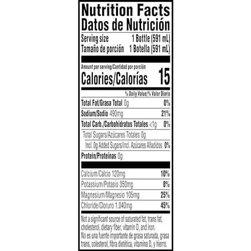 Close-up of the Gatorlyte Zero Fruit Punch label highlighting ingredients and zero sugar.