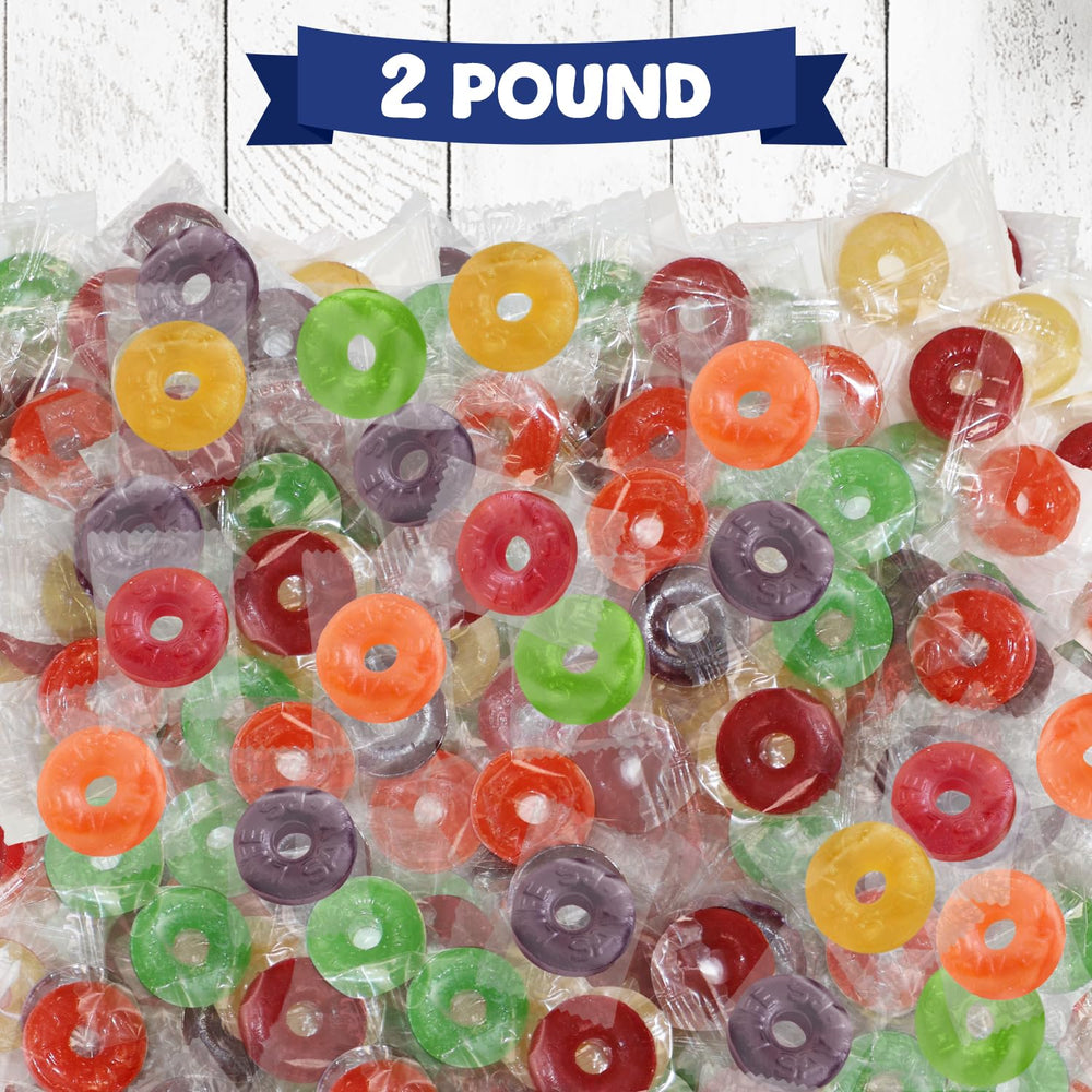 GEEOOLLAH bright colored candies ideal for displays.