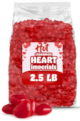 GEEOOLLAH Cinnamon Imperial Hearts bulk bag for gifting and sharing.