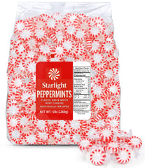 GEEOOLLAH Starlight peppermint candies bulk bag for offices and events.