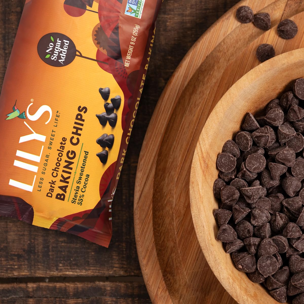 GEEOOLLAH chocolate chips release rich aroma when melted into batters.