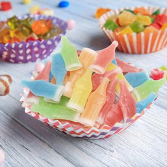 GEEOOLLAH wax bottle candy in bright colors perfect for candy bowls at parties.